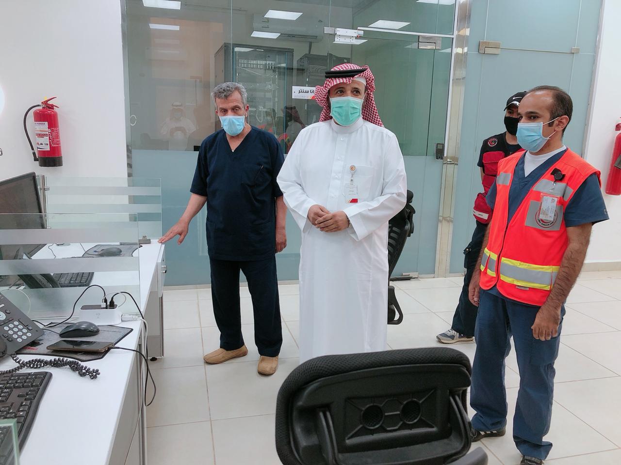 سعادة المشرف العام على الشؤون الإسعافية بهيئة الهلال الأحمر السعودي