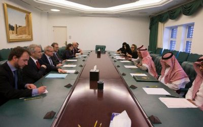 وكيل وزارة الخارجية للشؤون الدولية المتعددة يستقبل وفداً من وزارة الخارجية الفرنسية