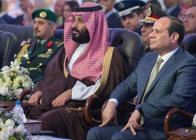 ولي العهد والرئيس عبدالفتاح السيسي في زيارة تفقدية لمدينة الإسماعيلية.
