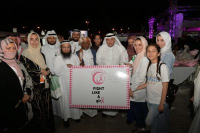 وكيل أمارة مكة يفتتح فعالية سرطان الثدي بمدينة الملك عبدالله الطبية