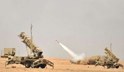 الدفاع الجوي يعترض صاروخا باليستيا فوق سماء جازان