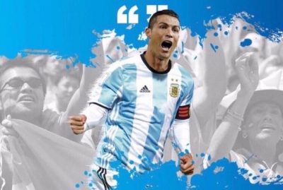 صحفي أرجنتيني : نُريد كريستيانو في منتخب التانقو !!!!