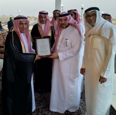 الجواد ناو سبان بطل ميدان جدة يهدي الروقي كأس وزارة الداخلية .