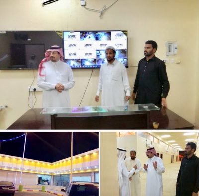 رئيس بلدية فيفاء يتابع المراحل الأخيره لافتتاح السوق العام بمحافظة فيفاء.