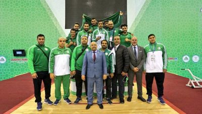 الرباع المزيدي يهدي المملكة فضية وبرونزية بآسيوية أوزبكستان