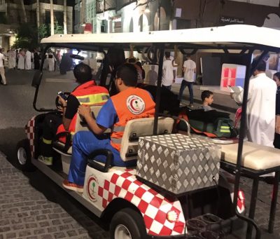 شاهد .. 20 حالة إسعافية يباشرها الهلال الأحمر في فعاليات مهرجان جدة التاريخية مسك