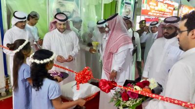 “محافظ قلوة” يفتتح مهرجان التسوق الرمضاني وجناح الأسر المنتجة