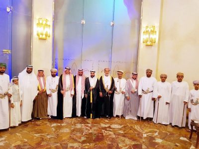 الحلوى العُمانية في زواج حفيد الشيخ سعد الطويرقي