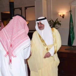 الأمير محمد بن عبدالعزيز يستقبل أصحاب الفضيلة قضاة محكمة الاستئناف بجازان.