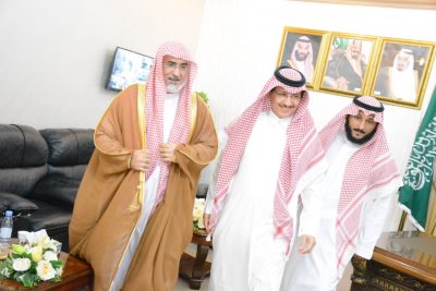 معالي الدكتور أبا الخيل يلتقي محافظ صامطة