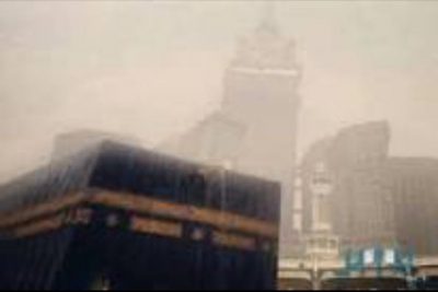 أمطار غزيرة على مكة لأكثر من 3 ساعات