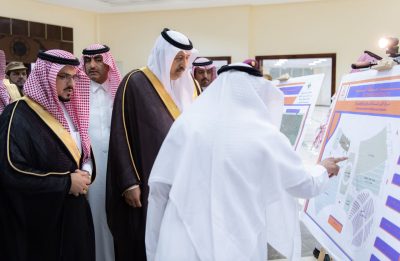 أمير الباحة يدشن بوابة العقيق ومركز الأمير حسام للمعارض والمؤتمرات