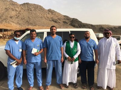 جولة إرشادية للثروة الحيوانية بمكة والجموم