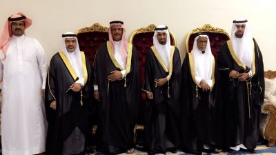 عائلة الهاجري تحتفل بزفاف ابنها ” عبدالكريم “