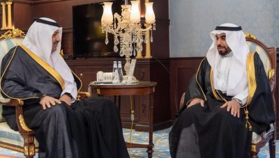 أمير ⁧‫الباحة‬⁩ يستقبل محافظ المؤسسة العامة للتدريب التقني والمهني