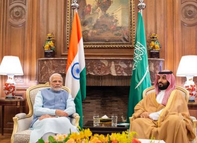 ولي العهد يستعرض مع رئيس وزراء الهند آفاق التعاون الثنائي