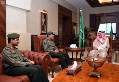 محافظ جدة يستقبل مدير عام الجوازات بمنطقة مكة المكرمة