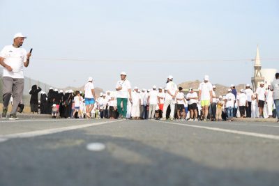 إنطلاق اليوم العالمي للمشي بـ مكة المكرمة