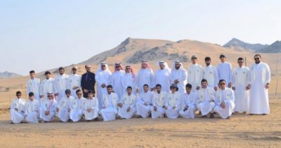 مبادرة تشجير الطرق بمحافظة خليص