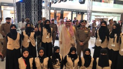الأمير مشعل بن ماجد يدشن فعالية اليوم العالمي للتطوع بالعرب مول