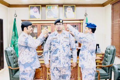 الأحمري إلى رتبة نقيب