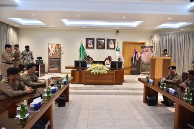 الأمن العام يحتفي بالفريق خالد قرار الحربي  وتوديع الفريق القحطاني