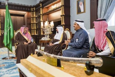 أمير منطقة الباحة يستقبل أعضاء منصة أيادِ للتطوع