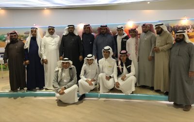 محافظ الداير يقف على مشاركة المحافظة في الجنادرية ويلتقي بالمشاركين