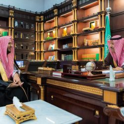 أمير الباحة يستقبل مدير فرع وزارة العدل المعين حديثاً بالمنطقة