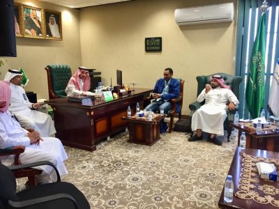 زياره إشرافية لمركز المراقبة الصحيه بمطار الطائف الدولي