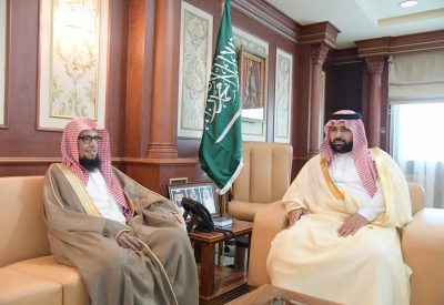 أمير منطقة جازان بالنيابة يستقبل نائب وزير الشؤون الإسلامية