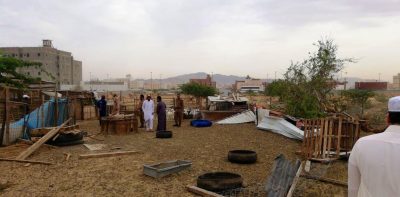 إزالة حظائر الأغنام جنوب مكة
