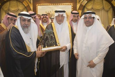 الفيصل يستقبل وفد مبادرة ولاء لوطن العطاء