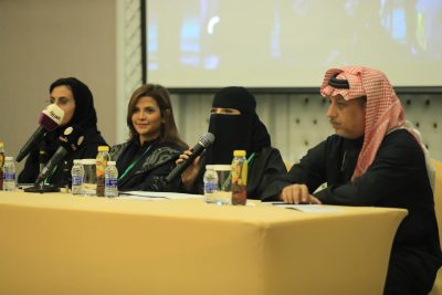 المؤتمر الصحفي للفعالية النسائية الأولى(الكرة تجمعنا)