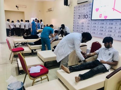الشراكة المجتمعية تعزز رصيد الدم بالمخواة
