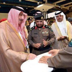وكيل محافظة أملج يدشن فعاليات معرض اليوم العالمي للدفاع المدني