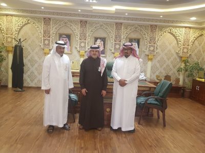 “الفايز” يستقبل مدير مركز الموهوبين بمحافظة المندق
