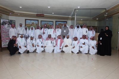 مجموعة إعلام وأقلام الإعلامية في ضيافة الشيخ عيضه النمري بالطائف