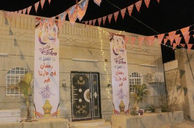 حارة القفيل الجنوبي ببارق تخطف الأنظار بالطابع الرمضاني