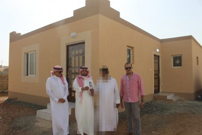البراق ورئيس جمعية البر يُسلمان تسع وحدات سكنية للمستفيدين