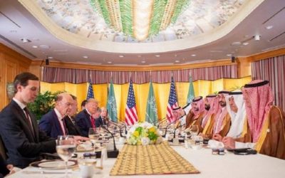 ولي العهد السعودي يلتقي الرئيس ترامب على هامش قمة G20