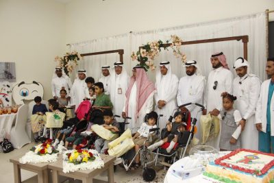 مركز الأطفال ذوي الإعاقة في جازان يحتفى باستقبال أطفاله الجدد