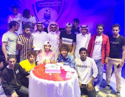 نادي المملكة الرياضي بعنيكر يحتفي بنجومه وبطولاتهم