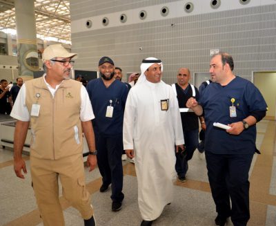 “جوخدار” يطمئن على صحة الحجاج والخدمات المقدمة بالميناء والمطار