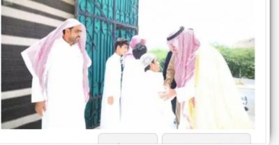 سعود بن جلوي يعزي ذوي الشهيد الجابري