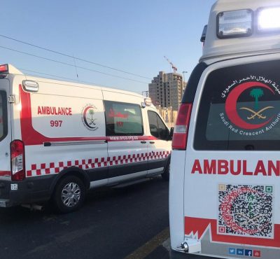 سبع إصابات بحادث انقلاب شاحنة في جدة