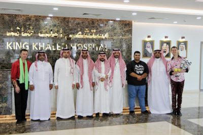 مهرجان الورد والفاكهة ينقل الفعاليات للمرضى المنومين بمستشفيات تبوك