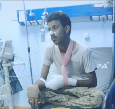 الشاعر “الخيراتي” يجود بأبيات شعرية في الجندي أول قناص “ال حوذان”