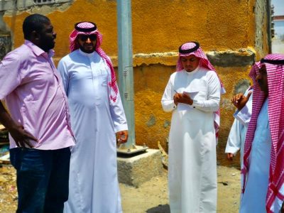 ‏رئيس بلدية أحد المسارحة يقوم بجولة لفتح شوارع تنظيمية