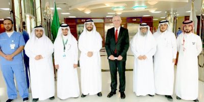 مدير صحة منطقة تبوك يستقبل سفير الدنمارك أثناء زيارته لمستشفى التخصصي